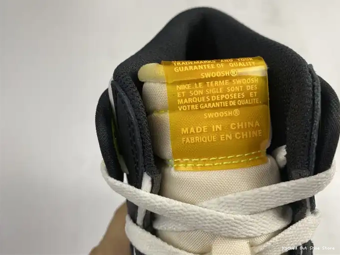 Kicked Out Shoe Store AIR JORDAN RETRO OG 'VOLT 555088-118 GOLD' 1 HIGH 0505